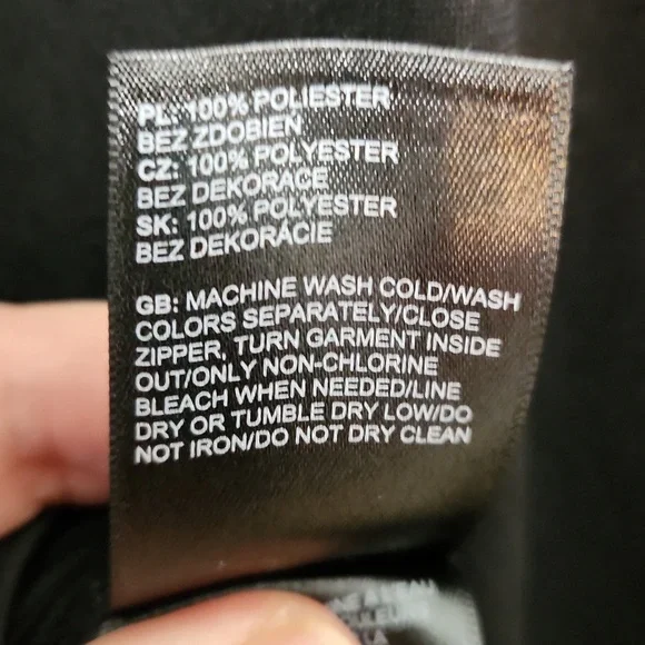 The North Face Men's Black Quarter Zip Long Sleeve Pullover Top Size XXL - Picture 8 of 9